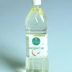 NPPV Organics Cold Pressed Coconut Oil | 100% Pure & Natural | Wood-Pressed Virgin Oil for Cooking, Hair & Skin Care – 1L